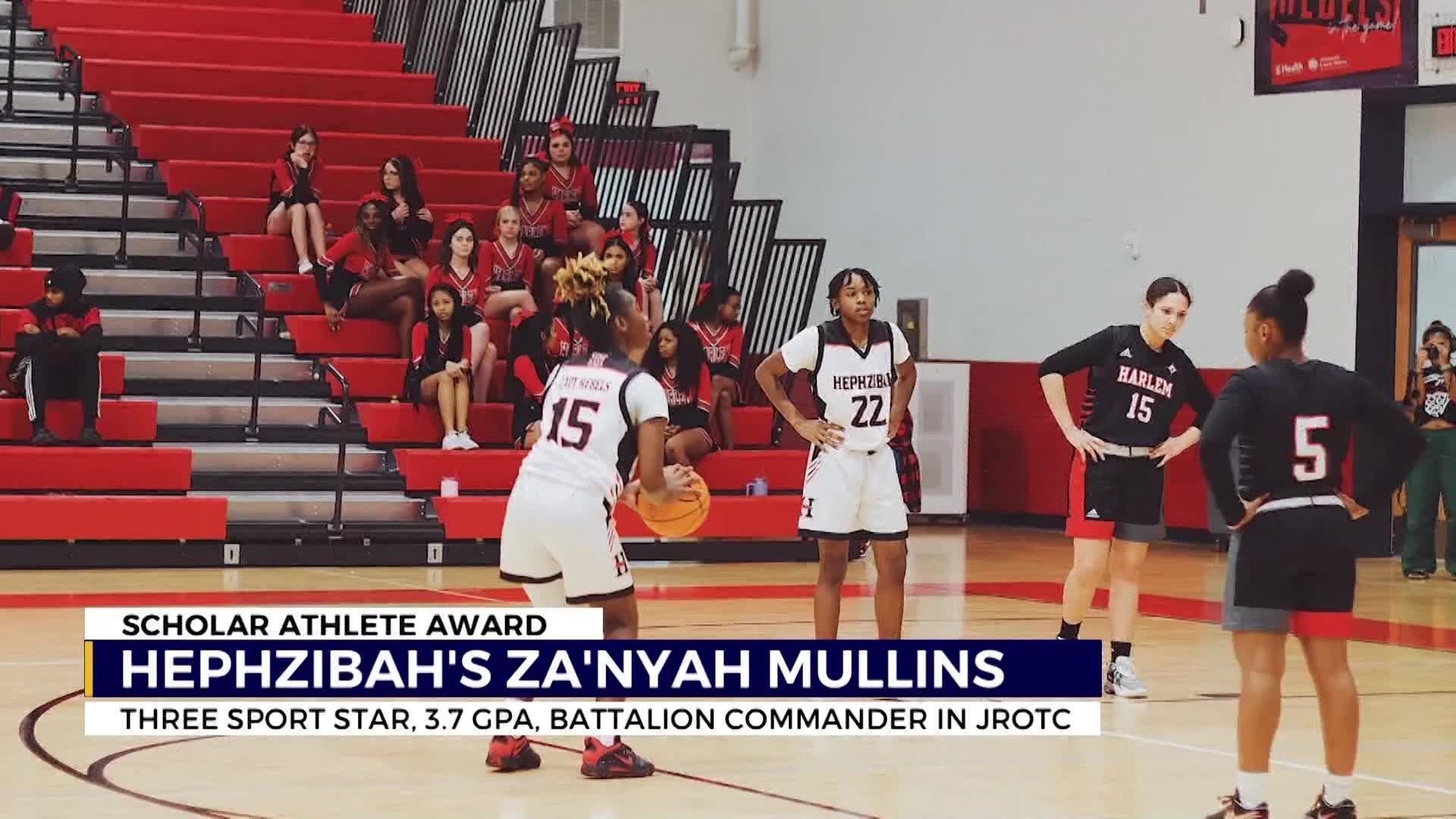 Hephzibah’s Za’Nyah Mullins named Scholar Athlete of the Week – WJBF