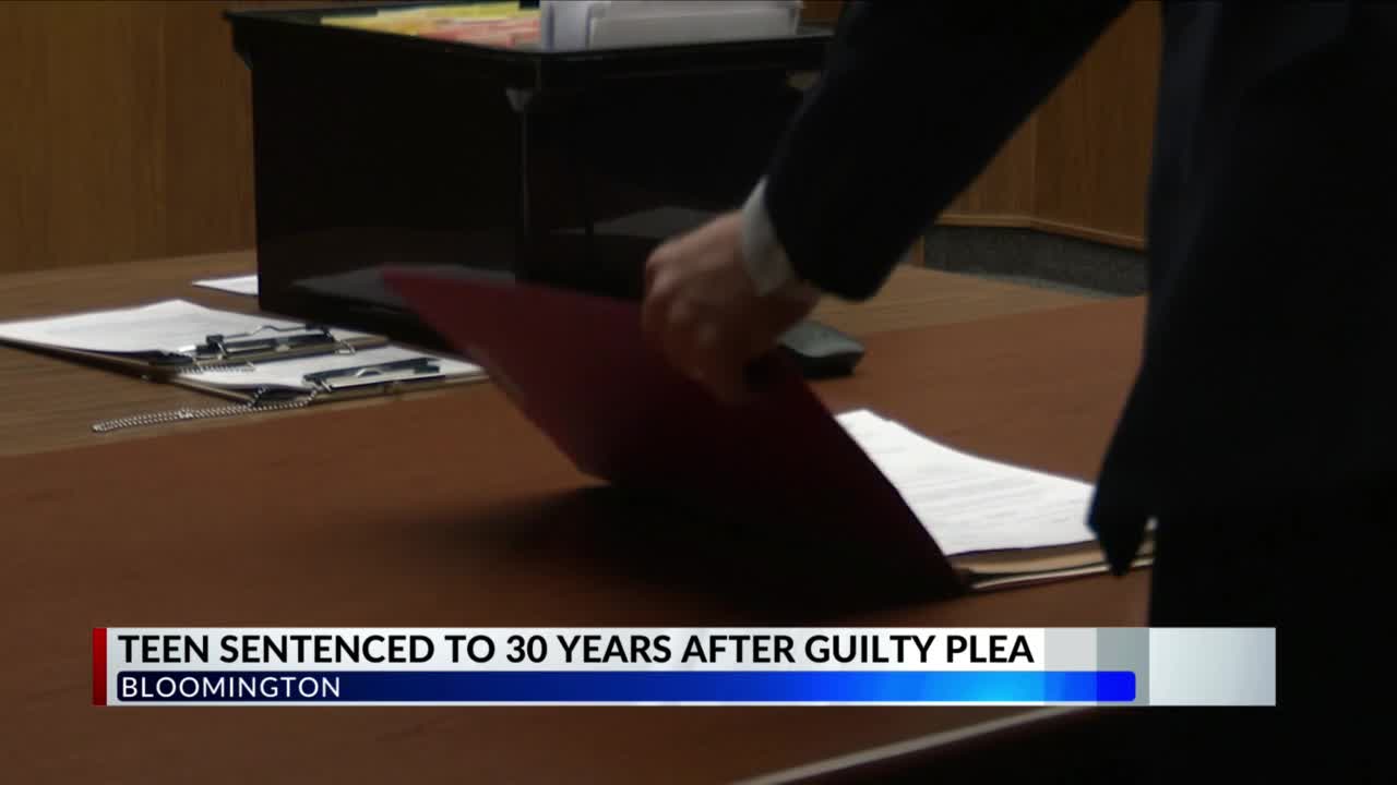 Bloomington teen sentenced to 30 years after guilty plea – CIProud.com