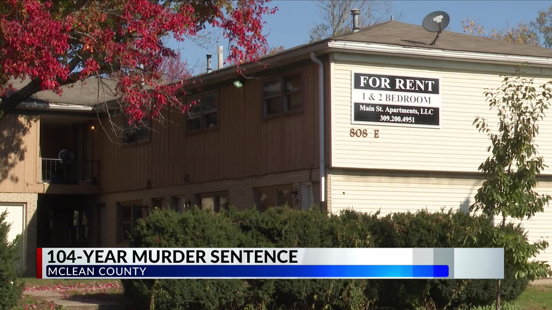 104-year murder sentence in McLean County