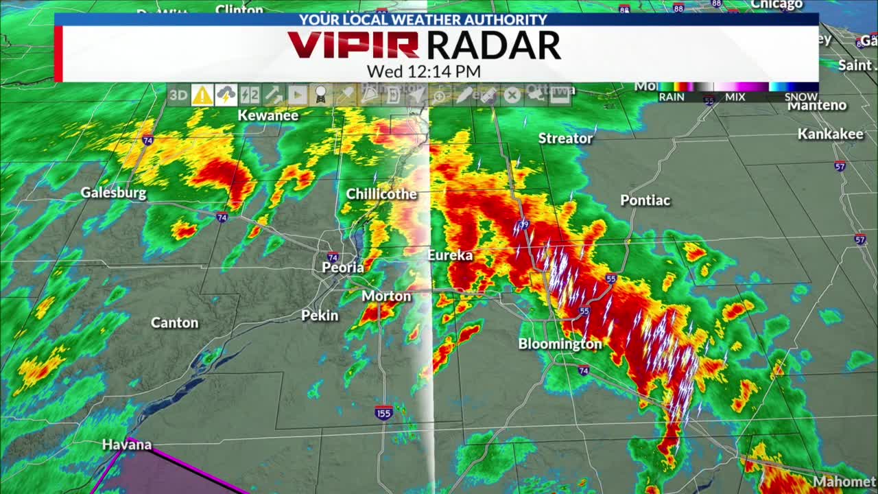 Tornado watch, warning issued in Central Illinois LIVE – CIProud.com