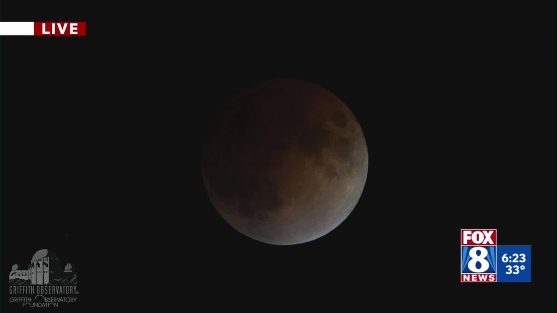 LOOK! Total lunar eclipse happening this morning – Fox 8 Cleveland WJW