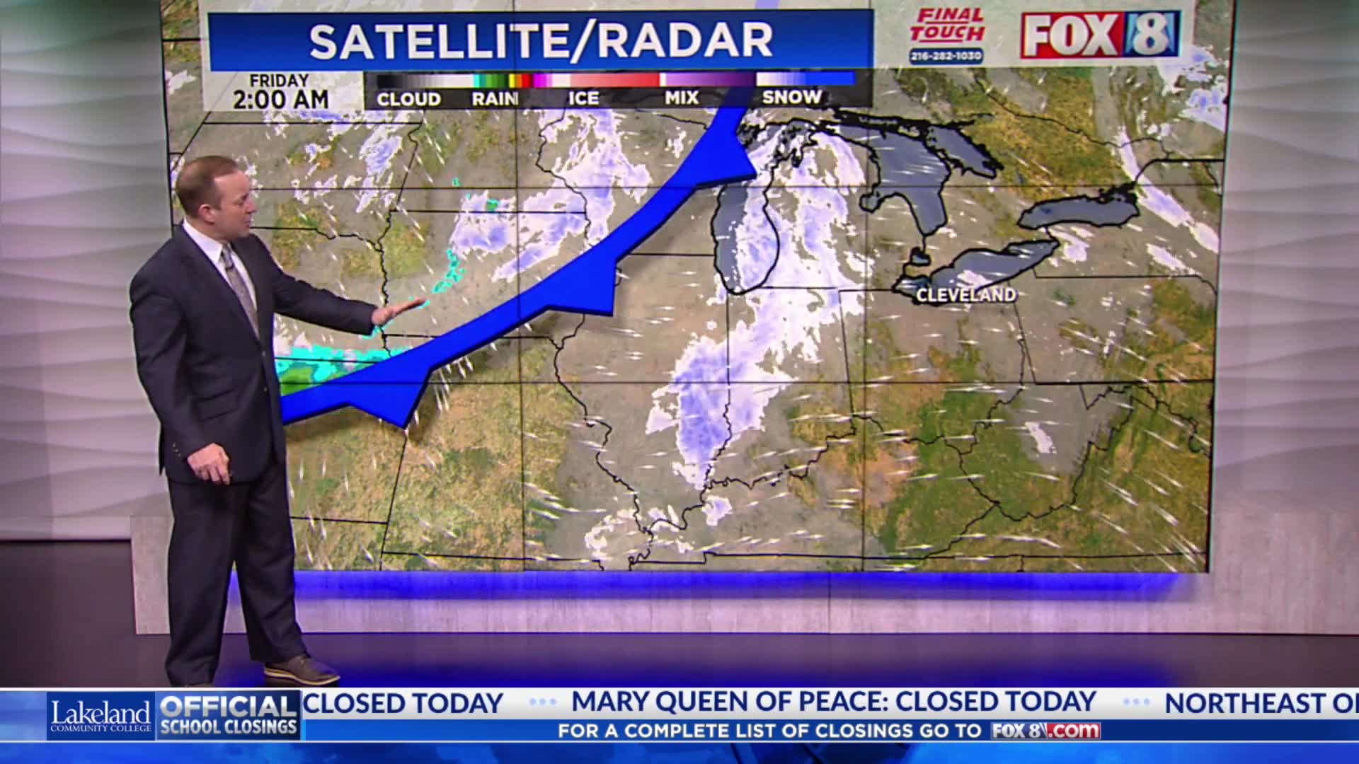 FORECAST: More snow and below zero windchills – Fox 8 Cleveland WJW