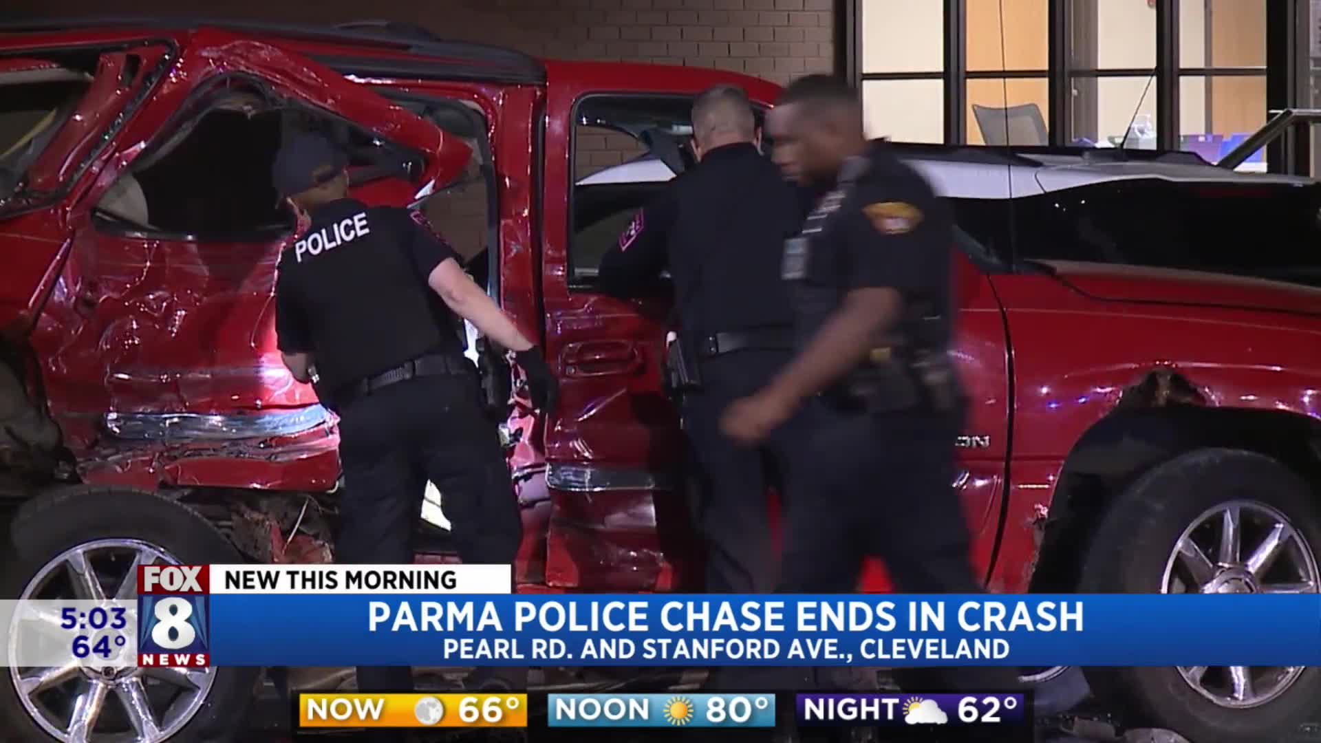 Parma police chase ends in crash Fox 8 Cleveland WJW