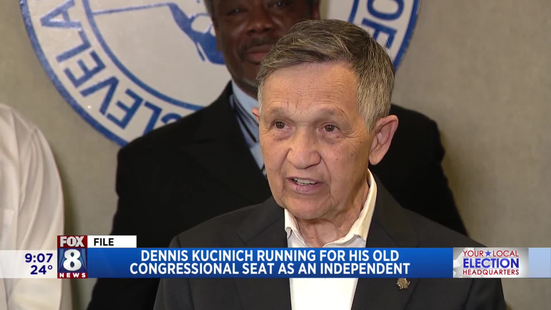 Dennis Kucinich running for Congress Fox 8 Cleveland WJW