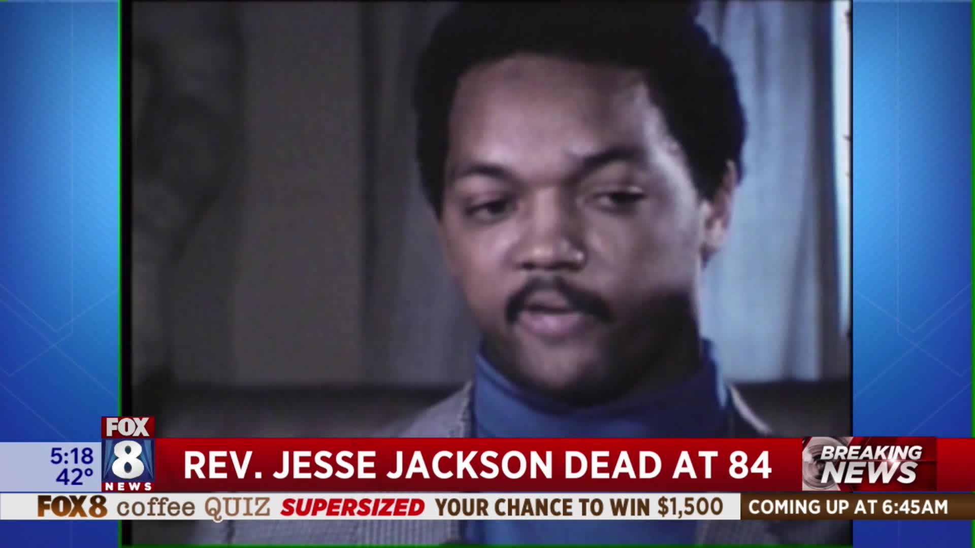 The Rev. Jesse Jackson has died at 84 – Fox 8 Cleveland WJW