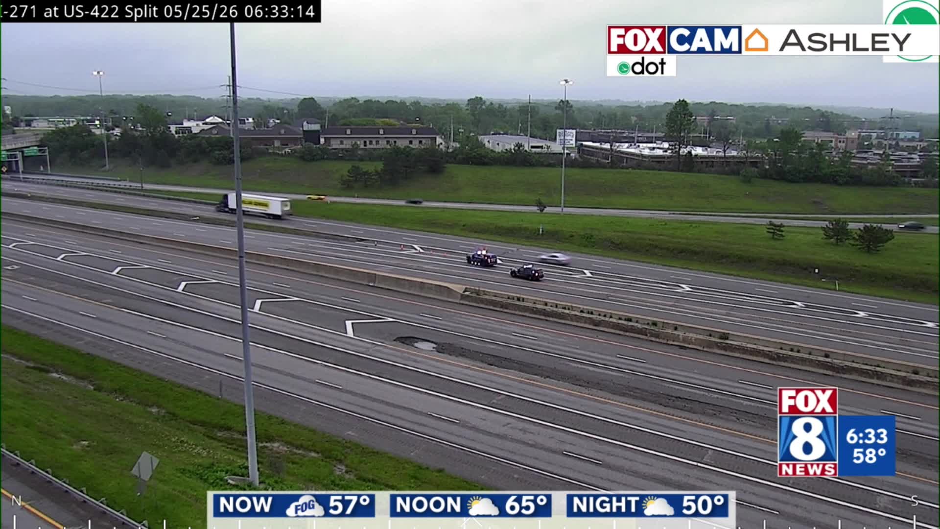 TRAFFIC ALERT: I-271 express lanes closed for crash – Fox 8