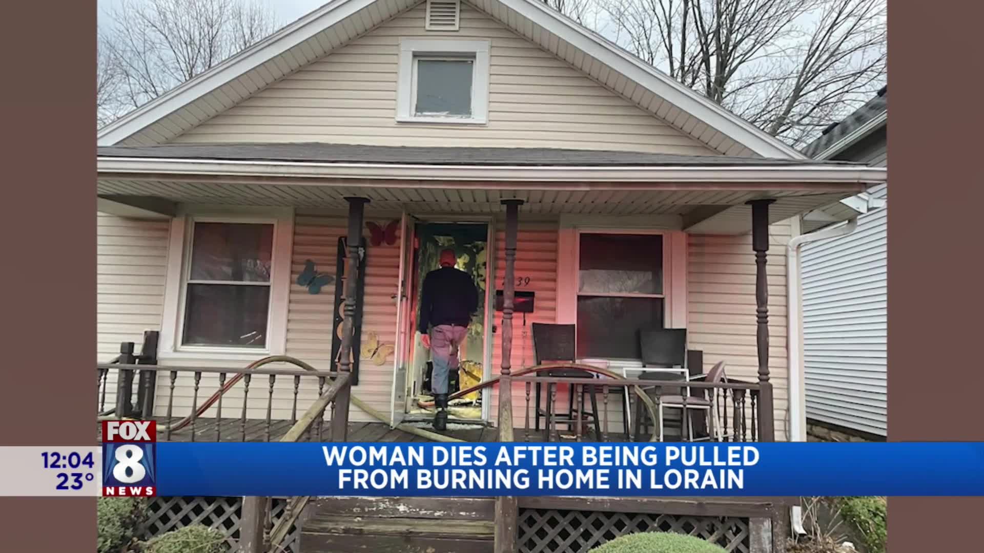 Woman dies after being pulled from burning home – Fox 8 Cleveland WJW