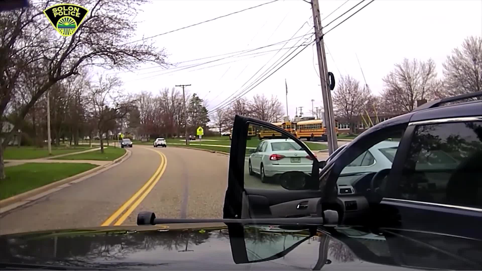 New footage of Solon police shooting near school Fox 8 Cleveland WJW