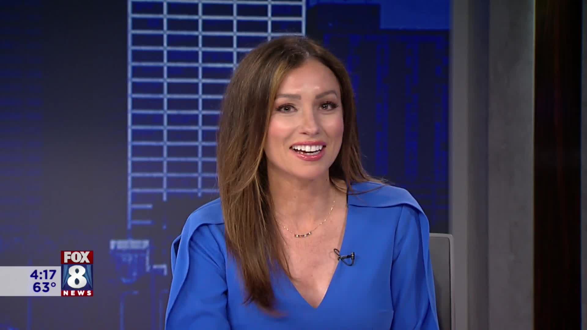 Natalie Herbick Returns To The Fox 8 Anchor Desk Fox 8 Cleveland Wjw