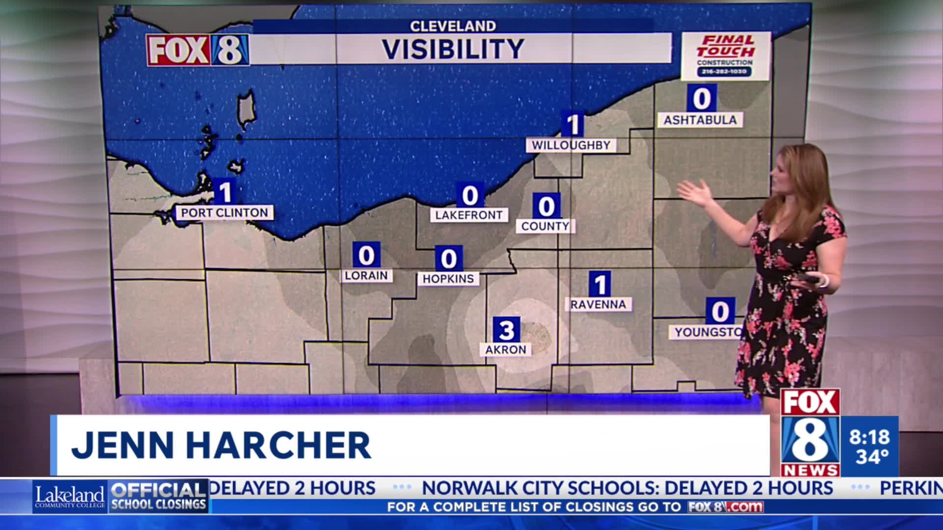 FORECAST: Dense fog hangs on in NE Ohio – Fox 8 Cleveland WJW