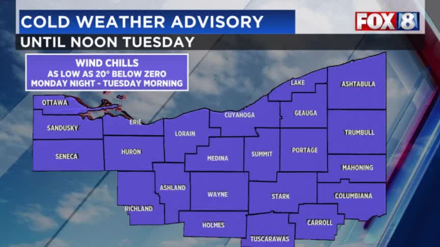 Dangerously cold temperatures settle into Northeast Ohio – Fox 8 ...