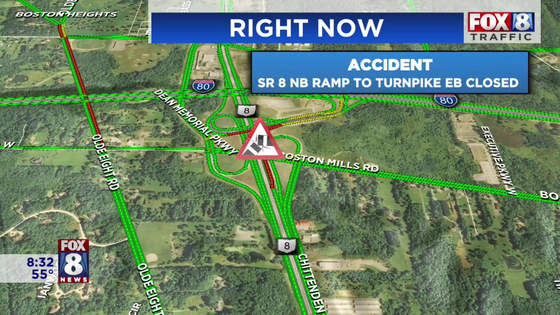 Traffic Alert: Ramp to Ohio Turnpike closed – Fox 8 Cleveland WJW
