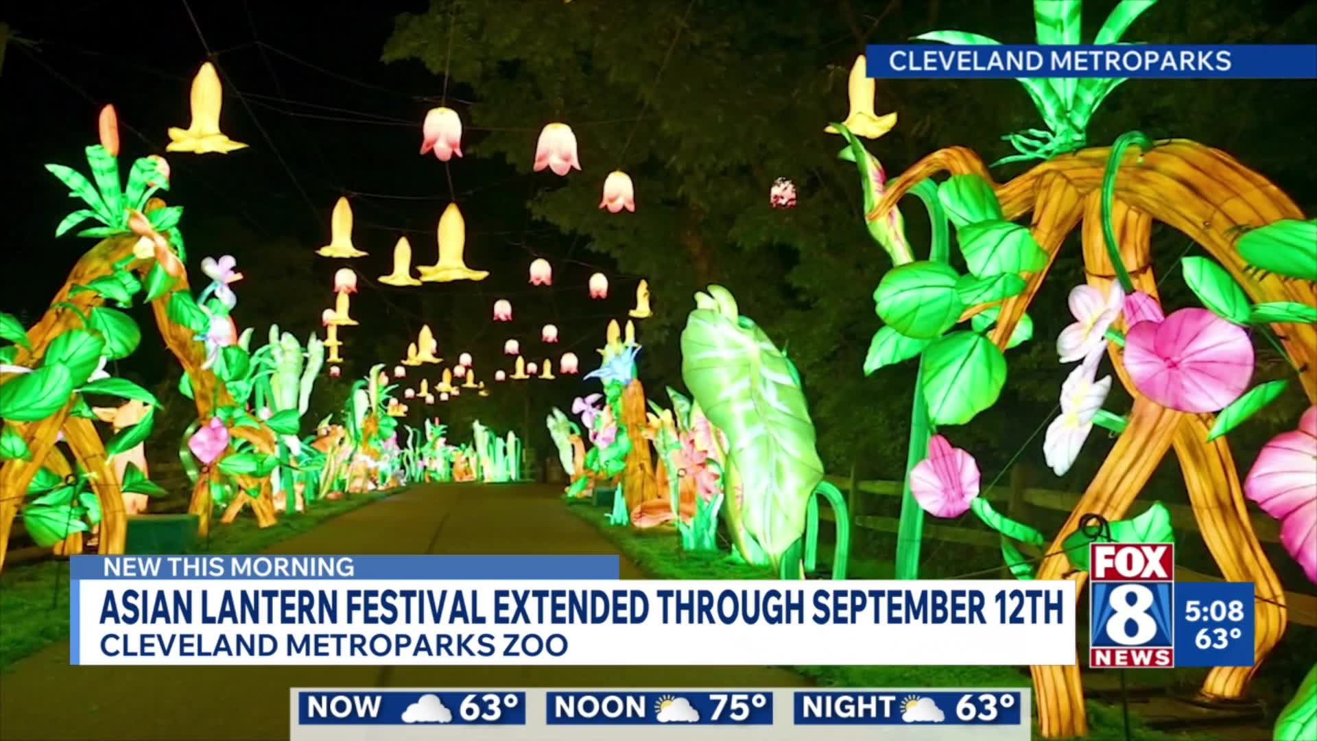 Asian Lantern Festival extended through Sept. 12 – Fox 8 Cleveland WJW