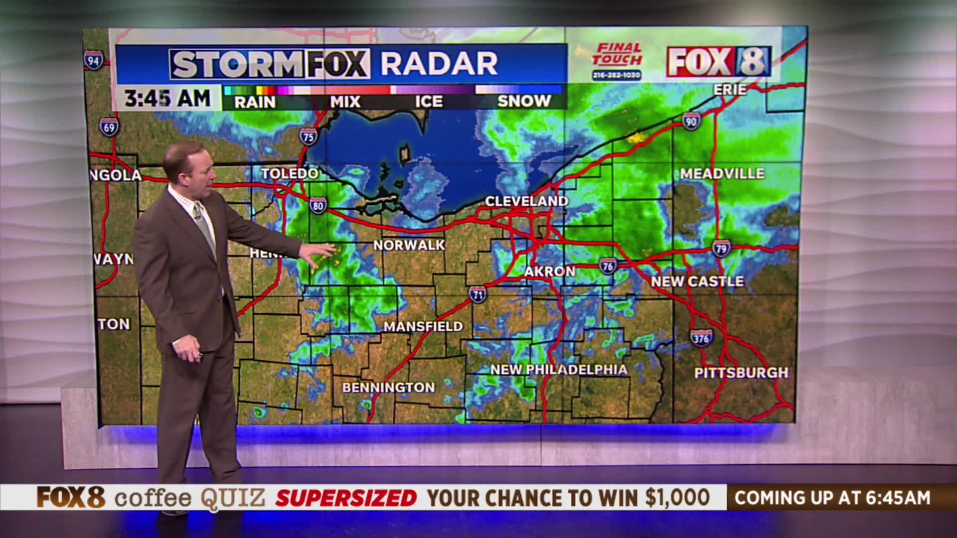 FORECAST: Rain showers, wintry mix and snow on the way – Fox 8 ...