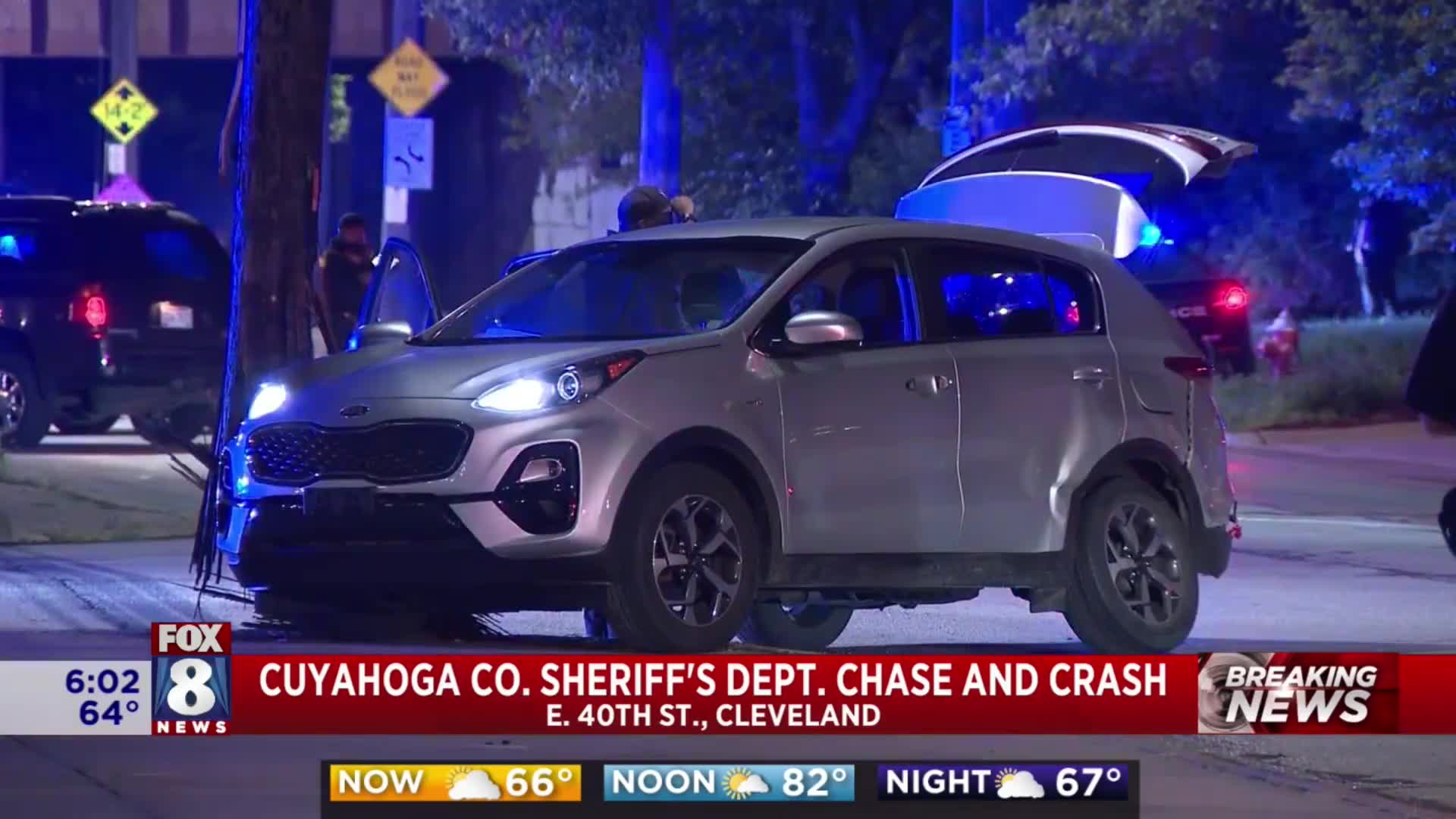 Search for suspects after police chase and crash – Fox 8 Cleveland WJW