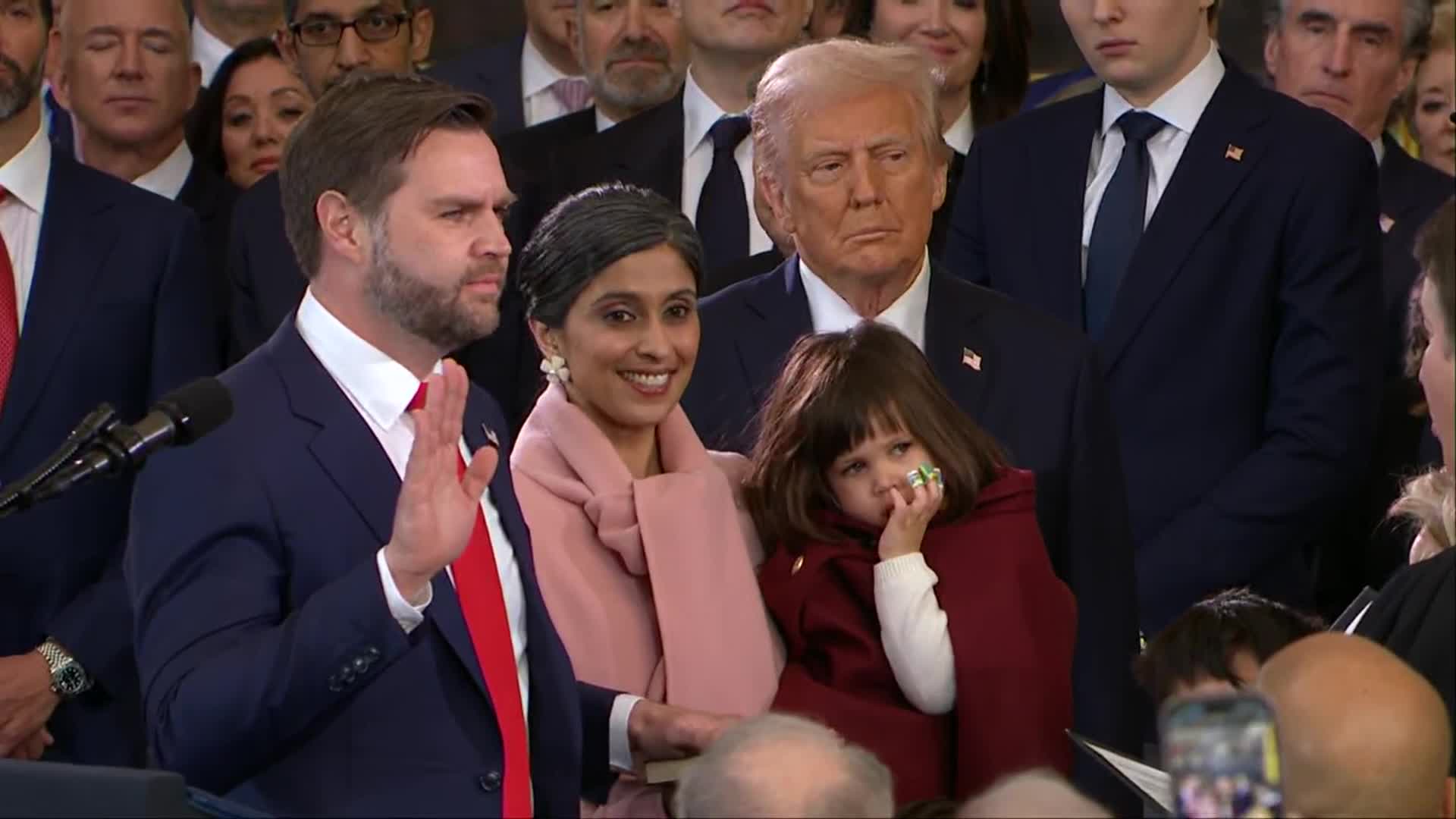 JD Vance sworn in as 50th vice president of the United States of ...