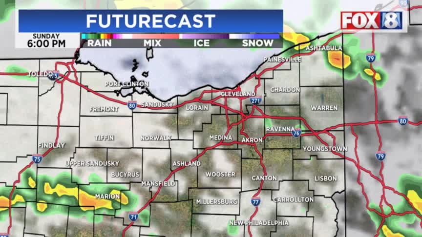Forecast: Expect more rounds of rain and storms – Fox 8 Cleveland WJW