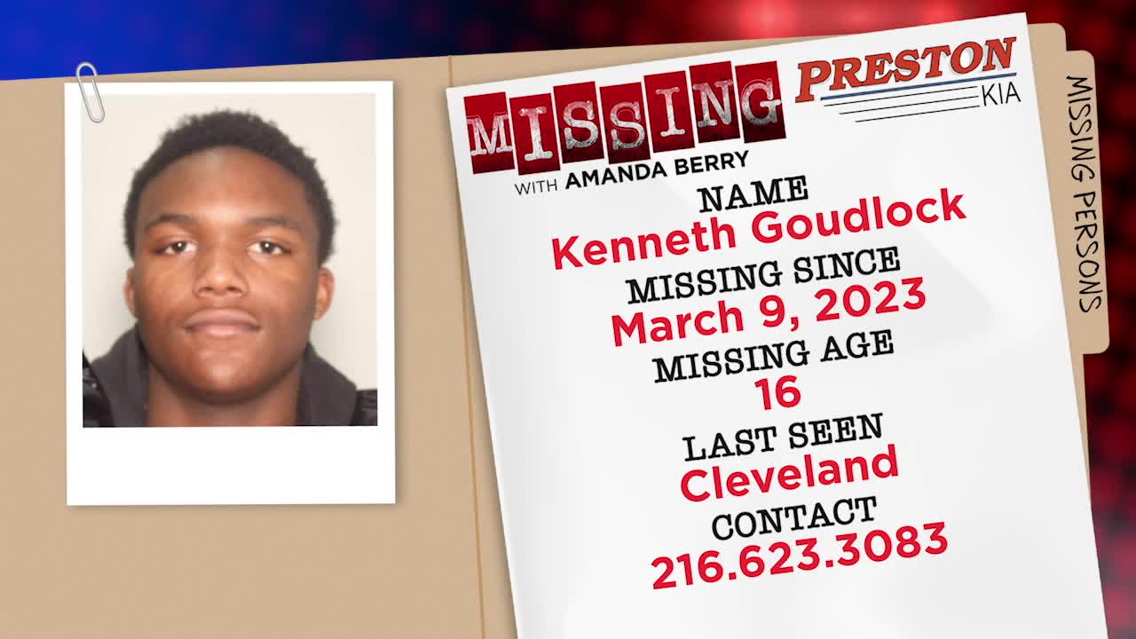 Missing Goudlock, Jr. Fox 8 Cleveland WJW
