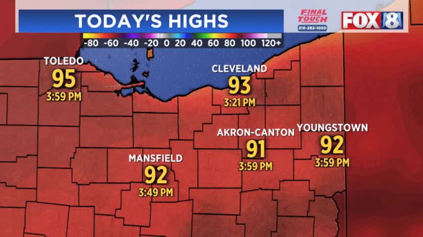 Heat Advisory continues in Northeast Ohio – Fox 8 Cleveland WJW