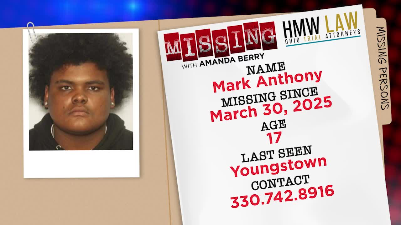 Anthony Fox MISSING: Mark Anthony – Fox 8 Cleveland WJW