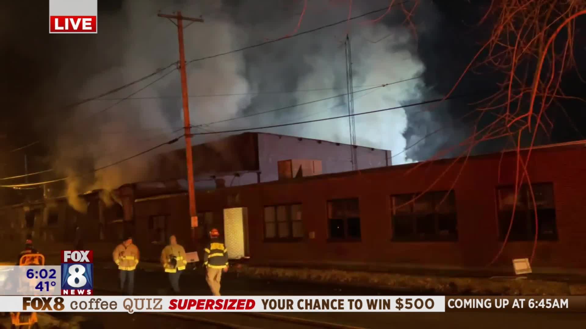 Crews battle business fire in Canton – Fox 8 Cleveland WJW