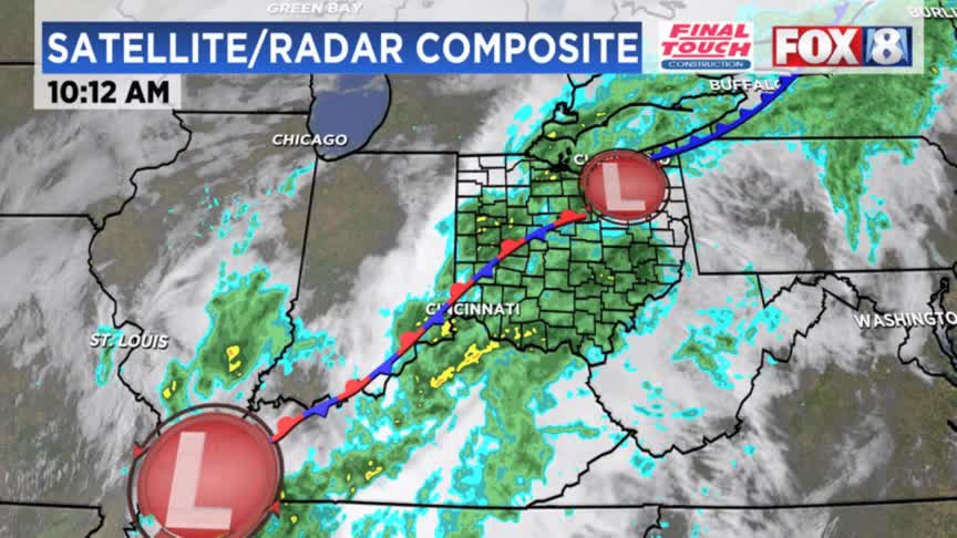 Gloomy weekend brings bouts of rain – Fox 8 Cleveland WJW