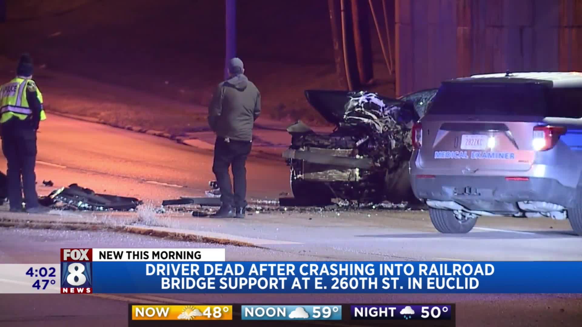 Deadly crash in Euclid near railroad – Fox 8 Cleveland WJW
