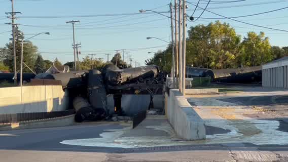 Train derailment in Sandusky closes underpass – Fox 8 Cleveland WJW