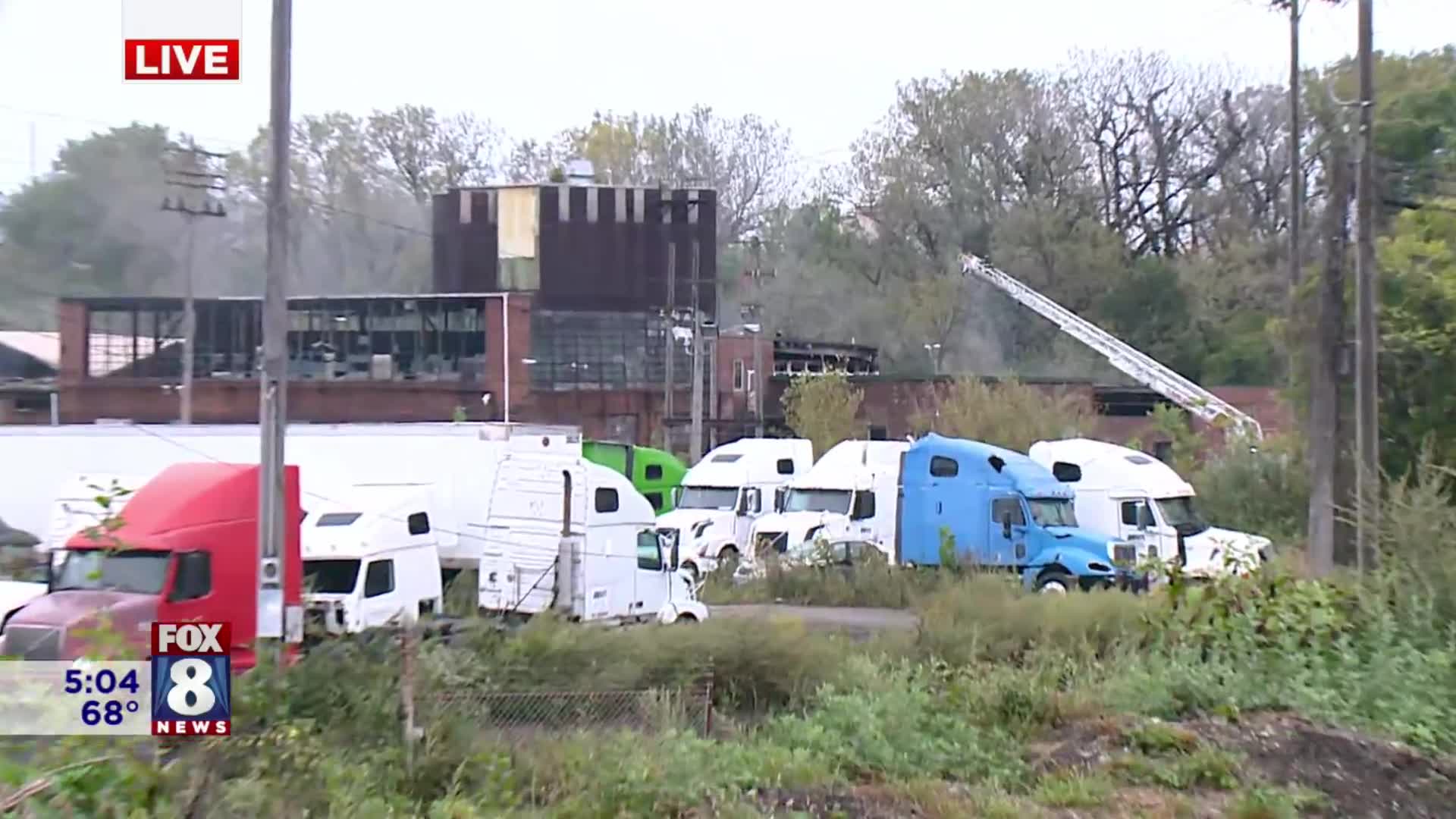 Nearly 80 firefighters respond to industrial fire – Fox 8 Cleveland WJW