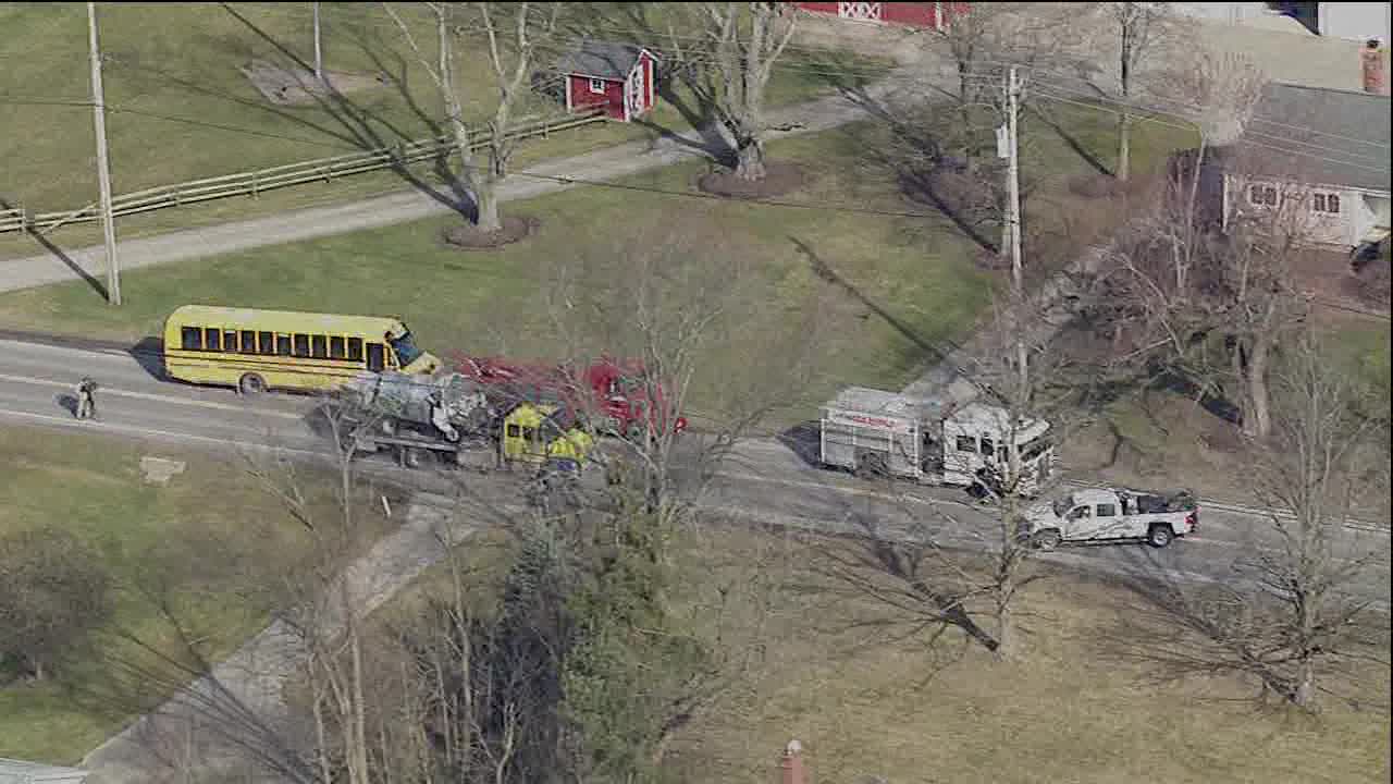 No students hurt in Middlefield school bus crash: OSP – Fox 8 Cleveland WJW