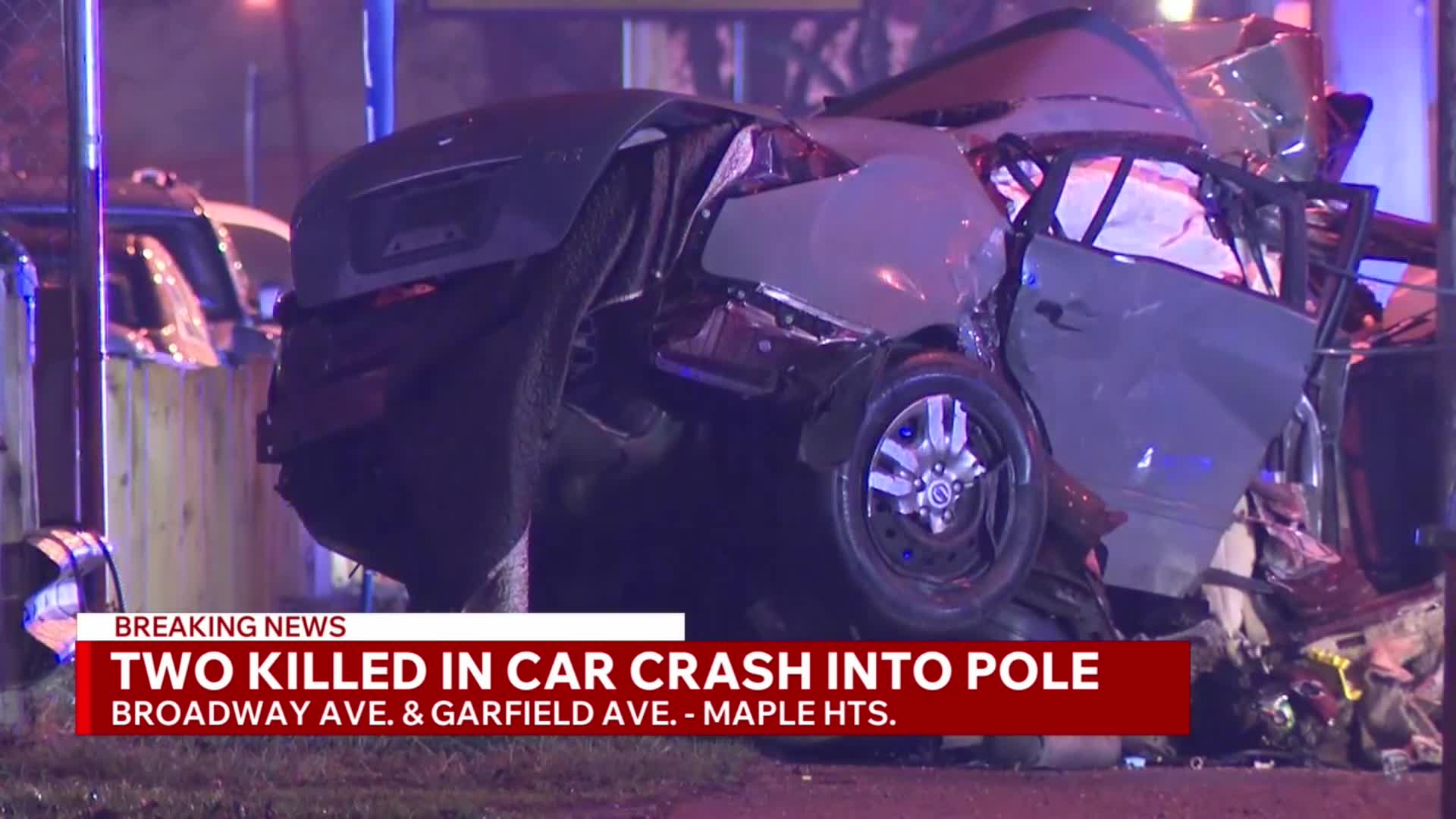 Two killed in car crash into pole – Fox 8 Cleveland WJW