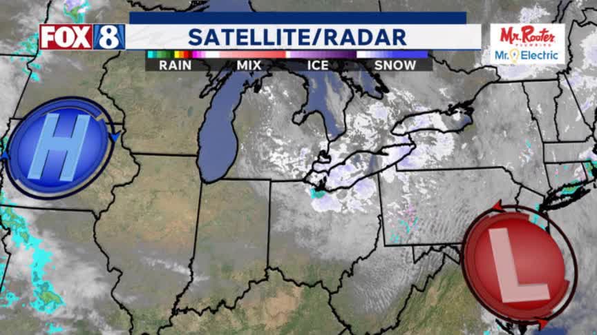Forecast: Snow showers, rollercoaster temps – Fox 8 Cleveland WJW