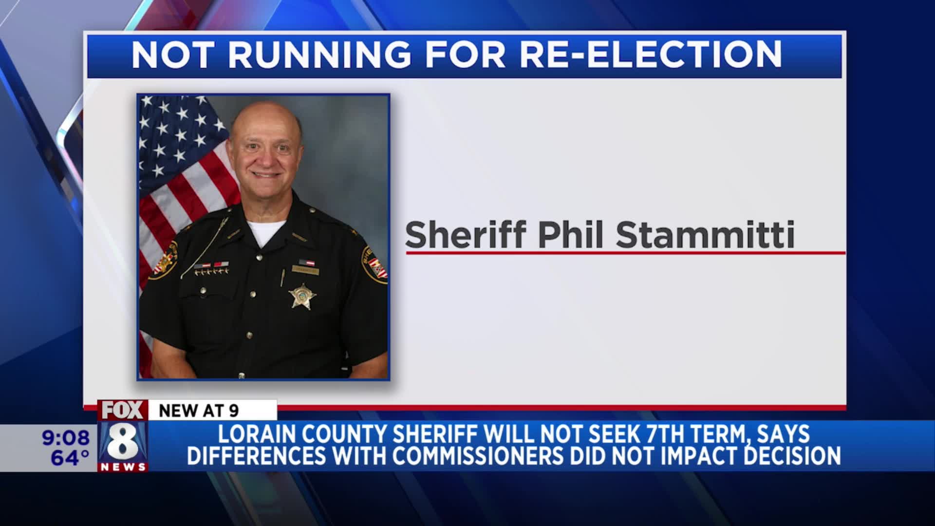 Lorain sheriff says he won’t seek 7th term Fox 8 Cleveland WJW