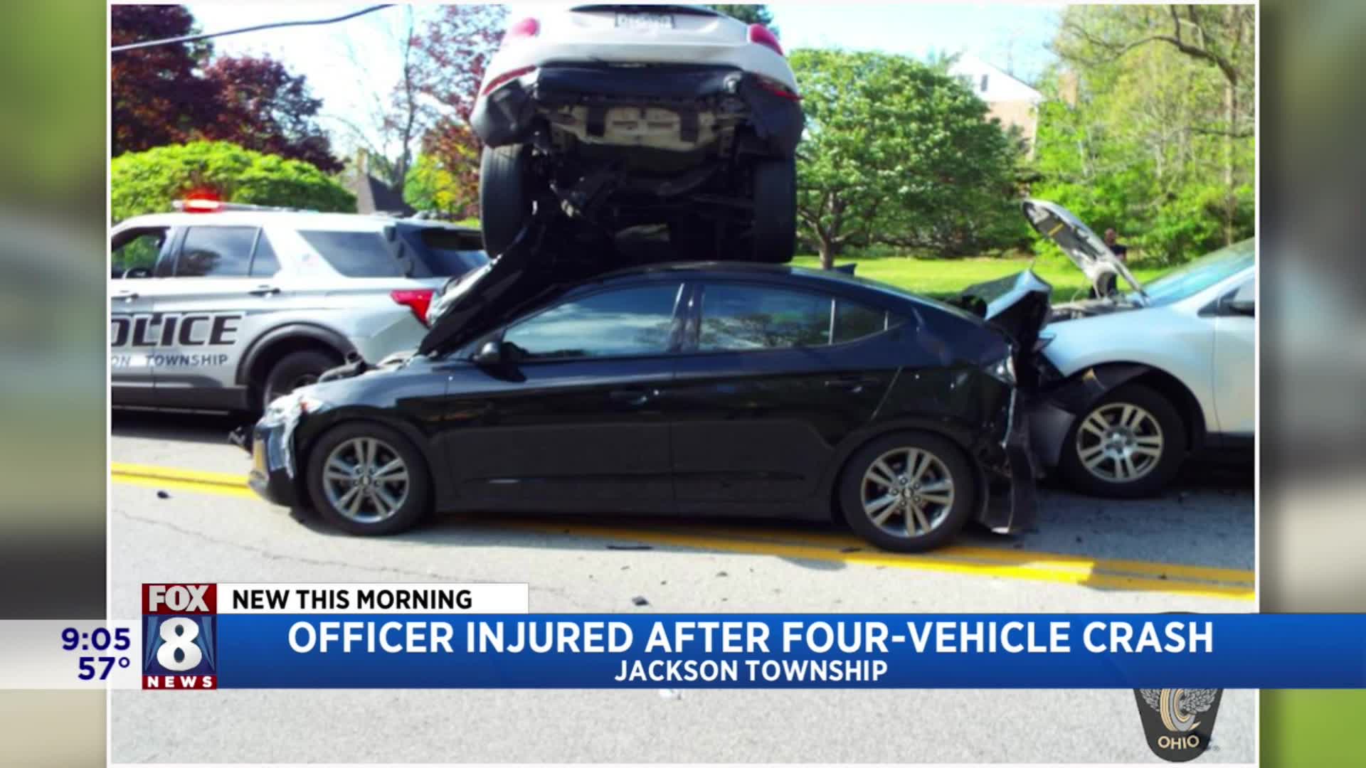 4-car crash involving local police cruiser – Fox 8 Cleveland WJW