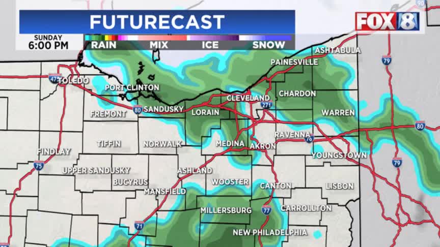 Rainy evening for Northeast Ohio – Fox 8 Cleveland WJW