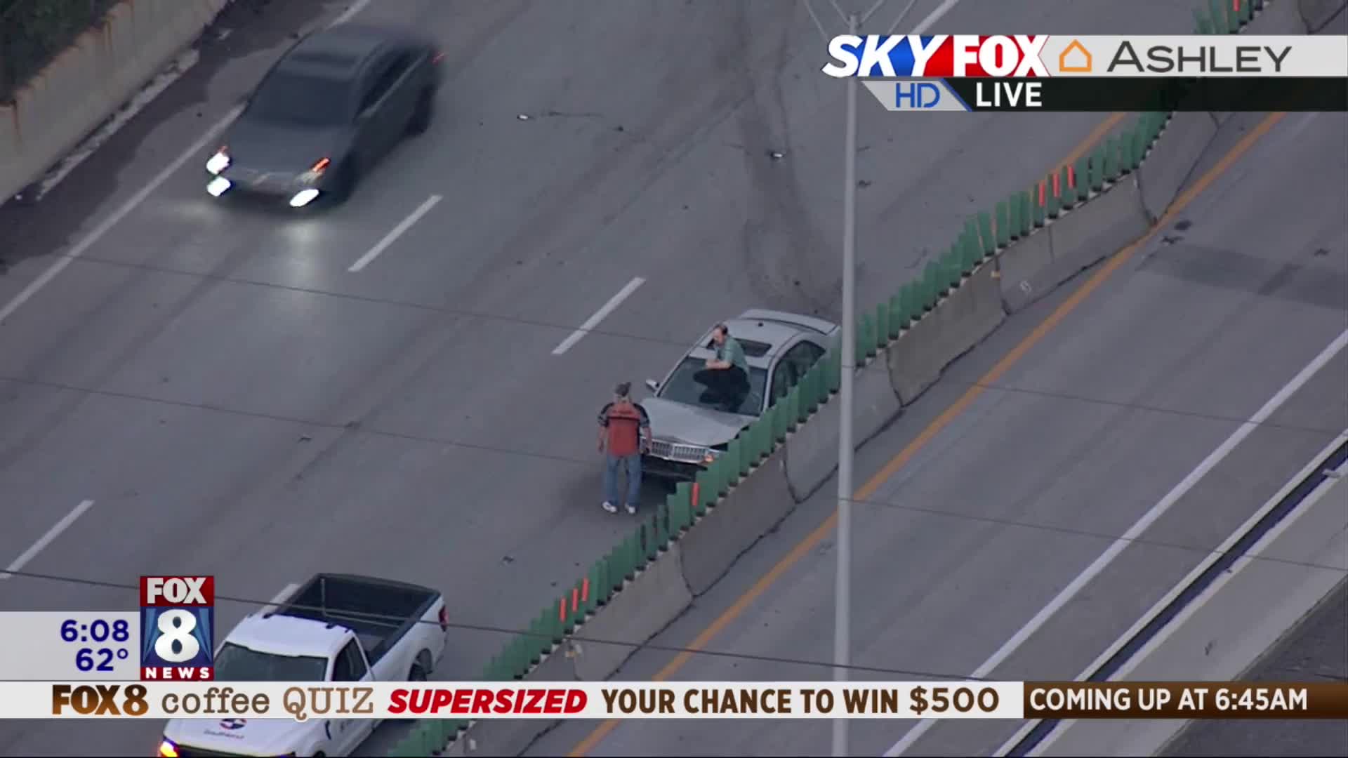 Crash on I-490 – Fox 8 Cleveland WJW