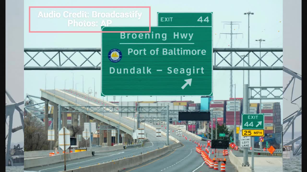 LISTEN: The call that saved lives before bridge collapse (Audio Credit ...