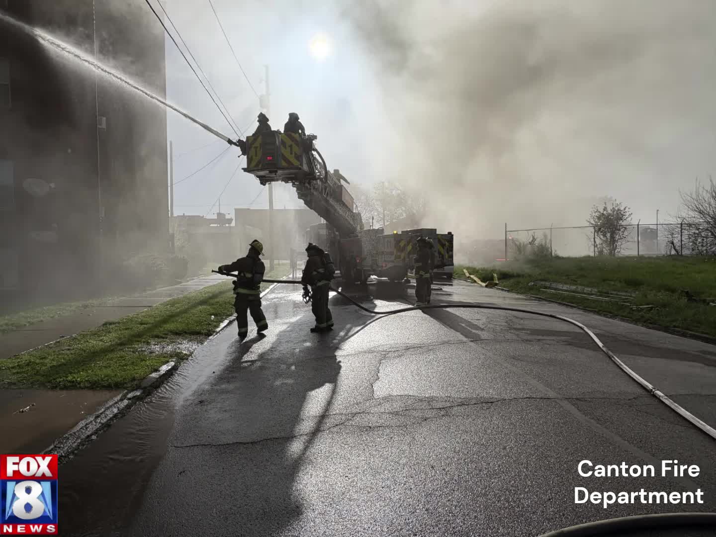 Canton apartment fire – Fox 8 Cleveland WJW