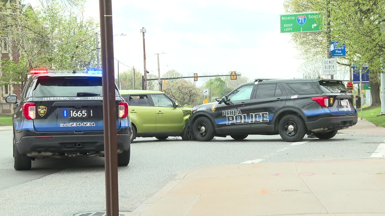Crash involving police cruiser at West 25th Street – Fox 8 Cleveland WJW