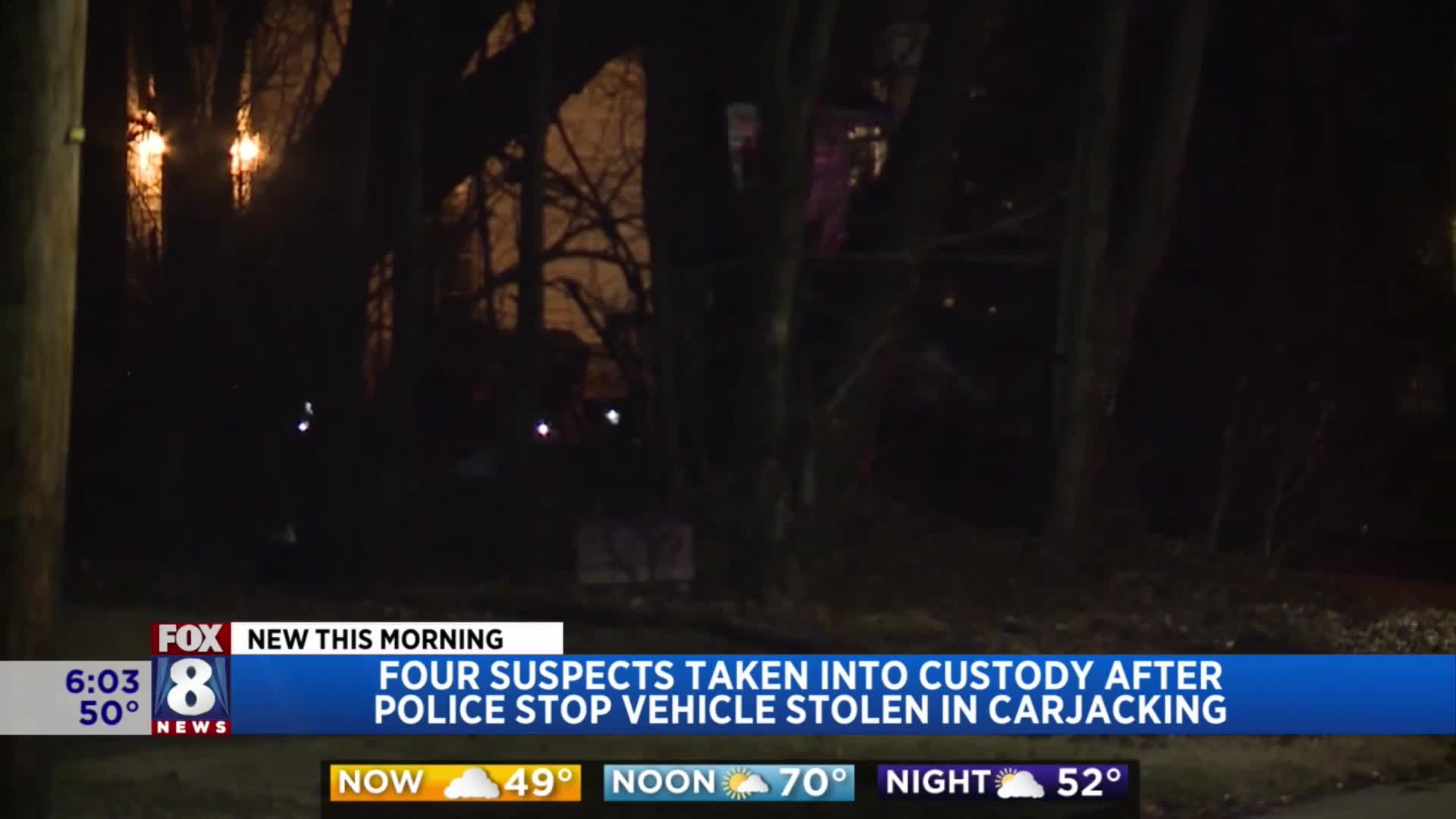 Multiple carjacking suspects in custody – Fox 8 Cleveland WJW