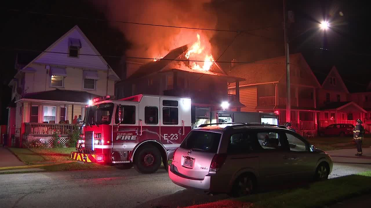 Flames shoot from occupied home overnight – Fox 8 Cleveland WJW