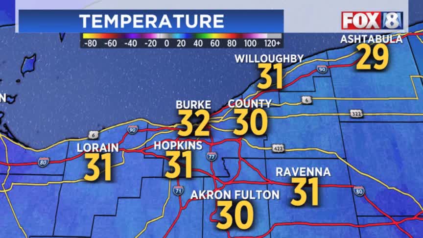 A cold opening day in Cleveland – Fox 8 Cleveland WJW