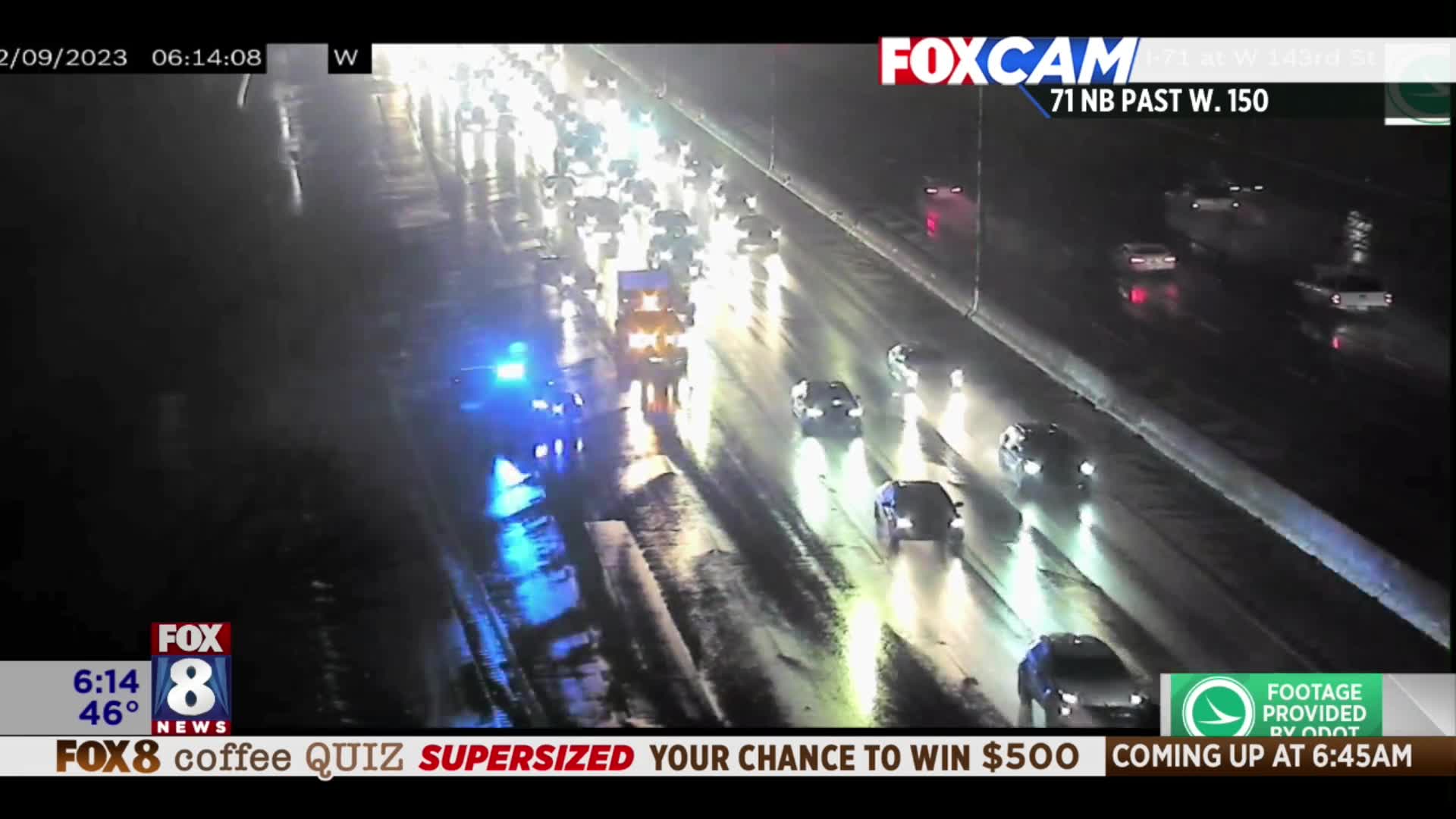 Two lanes closed on I-71 past W.150 after crash – Fox 8 Cleveland WJW