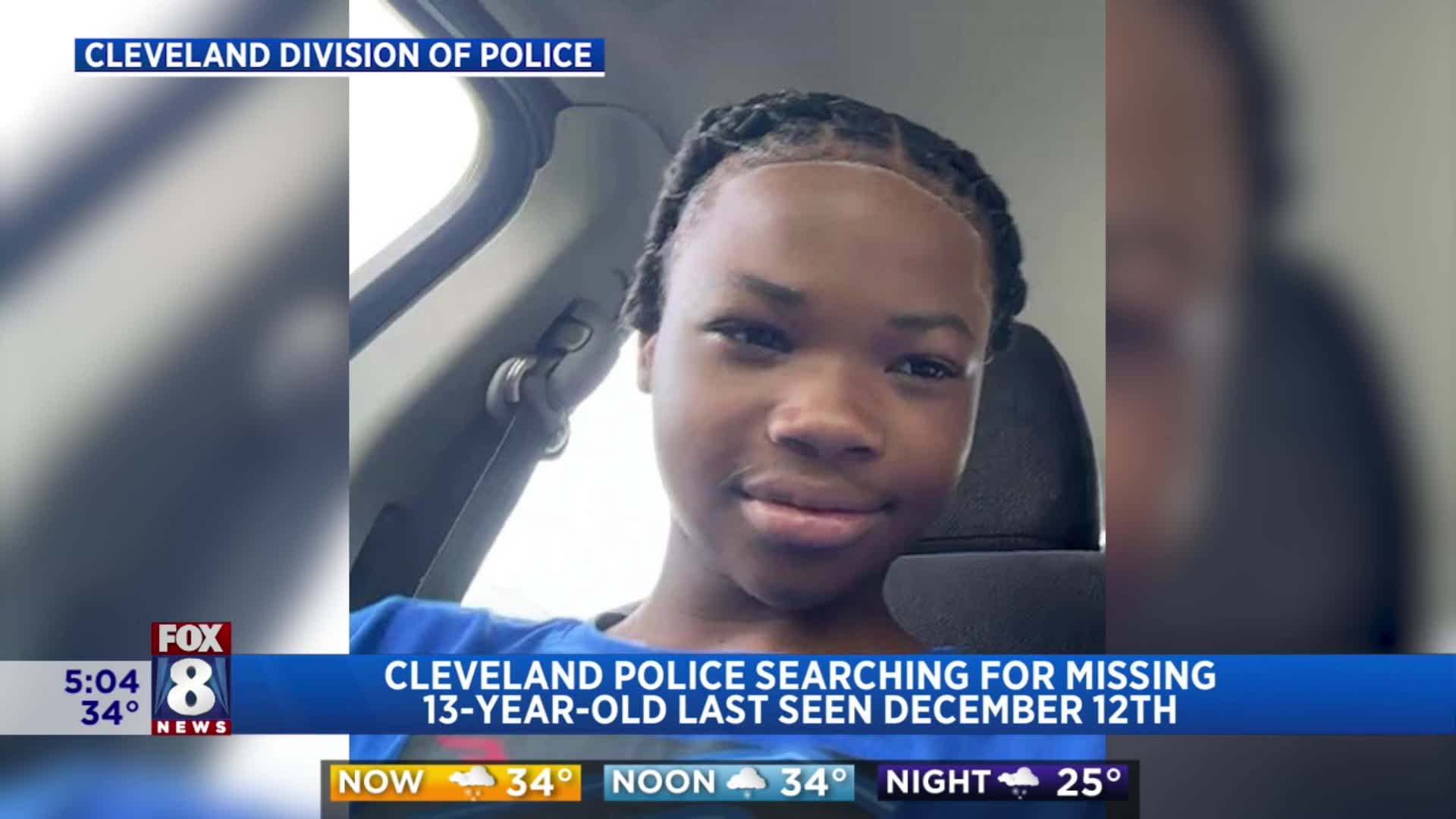 Cleveland police searching for missing teen – Fox 8 Cleveland WJW
