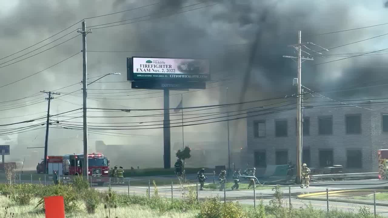 Fire off of Lakeland Blvd. in Willowick – Fox 8 Cleveland WJW