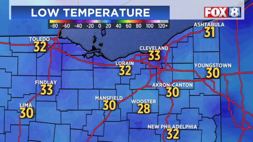 Warm-up still ahead in a sun-filled week – Fox 8 Cleveland WJW