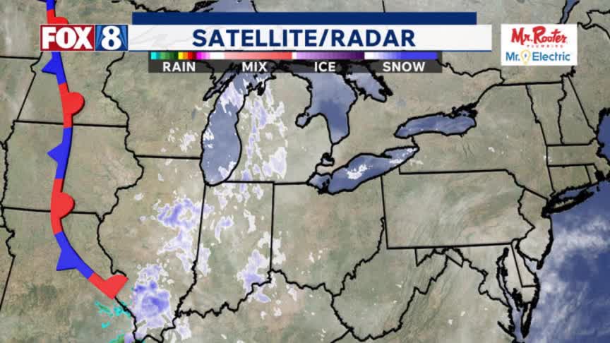 Forecast: Tracking warmer temps with rain showers – Fox 8 Cleveland WJW