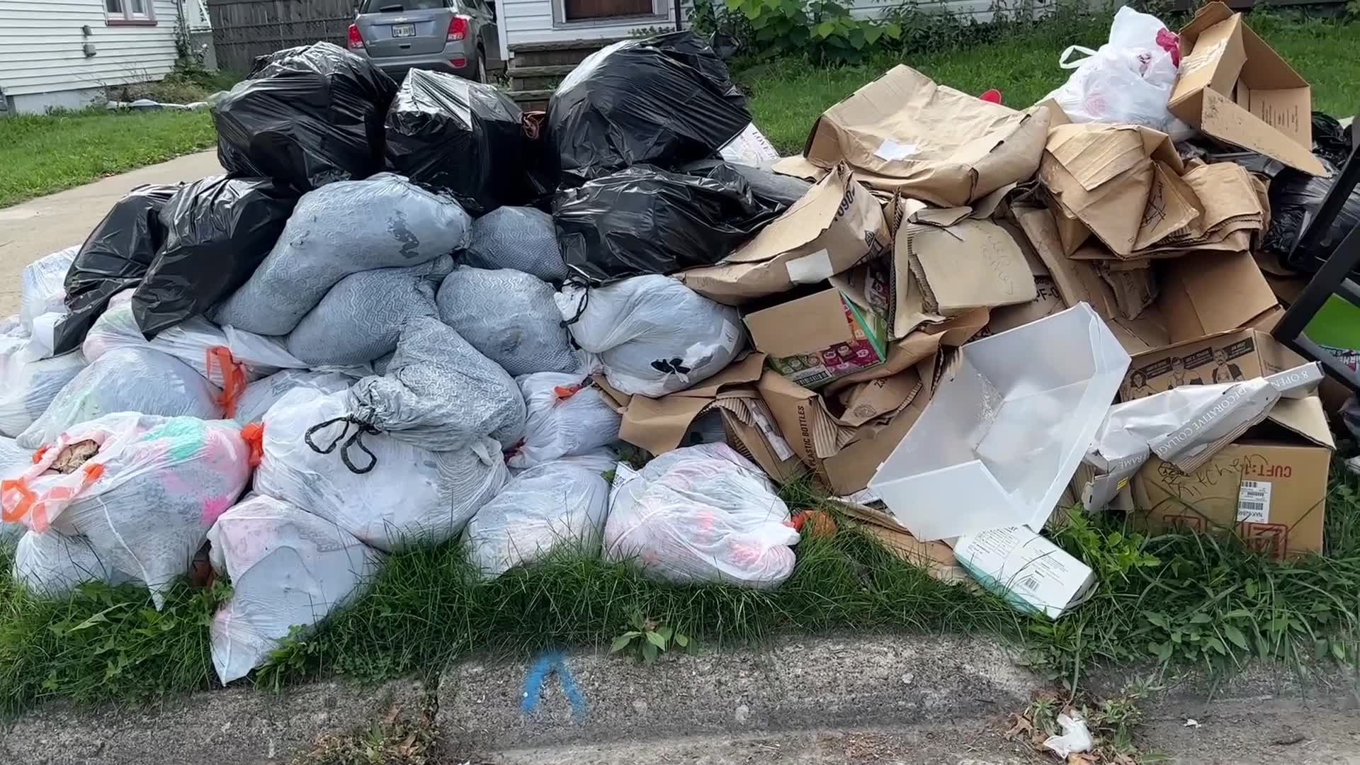 Lorain residents frustrated by bulk trash pickup delayed for weeks