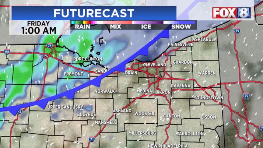 Rain chances, cooler temps — A look at the timing – Fox 8 Cleveland WJW