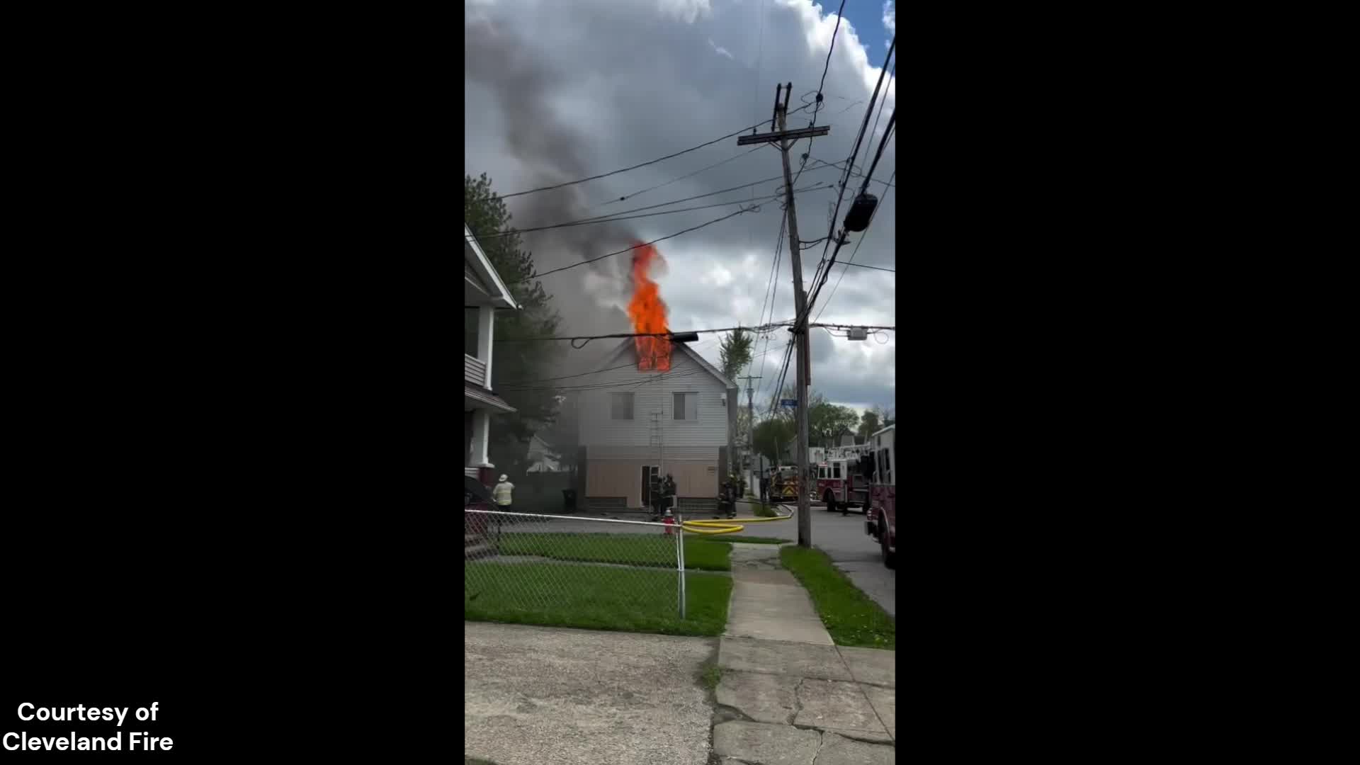 Firefighter injured, dog rescued from Cleveland house fire on Tate ...